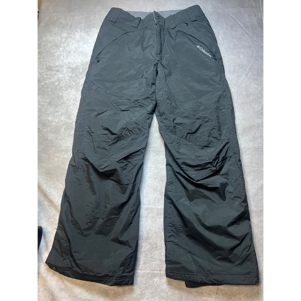 Columbia Snow Pants Youth 14/16 Black Omni-Tech Insulated Ski Snowboard Pants